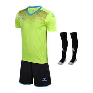 Soccer Goalkeeper Jersey Short Sleeve Uniform Kit - Men's <b>Padded</b> Football Goalie Shirt Shorts Socks Unisex Adult Sizes - Product Image 1