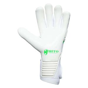Gants de gardien de but professionnels avec protection dorsale complète en latex, contact frontal en latex et sangle élastique intégrée - Product Image 3
