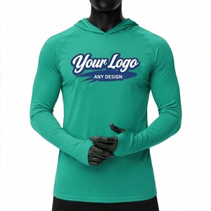 Camisa Ligera de Manga Larga con Capucha para Hombre, 300 Gramos, Protección UV 50+, Transpirable, de Secado Rápido, Diseñada para Pesca - Product Image 5