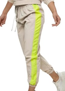 Conjunto Deportivo Cortavientos para Mujer, 2 Piezas, Estampado, Impermeable, de Secado Rápido, con Cierre de Cordón, Capucha, Nailon, Estilo Urbano - Product Image 5