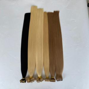 Wholesale 100% Silky Straight European Tape <b>Kinky</b> Style Vietnamese Raw Material Full Color Human <b>Hair</b> <b>Extensions</b> from Vietnam - Product Image 2