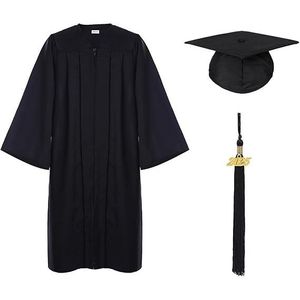 Gorro de Graduación Mate Unisex para Adultos, con Borla, para Hombre y Mujer - Product Image 1