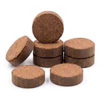 Disques de tourbe organique biodégradable 16 mm pour la germination des graines et la croissance des plantes - Haute rétention d'eau, fournitures de jardin écologiques