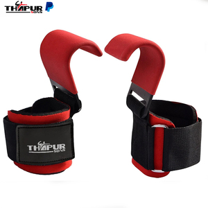 Sangles de musculation et de levage de poids en néoprène Deep Fitness – Sangles de musculation robustes pour soulevé de terre avec protection de la paume - Product Image 5