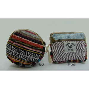 Bolsa de Aseo Hecha a Mano con Estampado Boho en Tela de Cáñamo, Forro de Satén, Cierre de Cremallera Personalizado, Material de PVC Duradero, Ecológica y Multiusos - Product Image 3