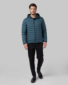 Chaqueta Acolchada con Capucha, Casual, Ecológica, con Recubrimiento Personalizado OEM |   Ropa de Invierno para Hombre y Mujer, Aislante, Transpirable y Resistente al Viento |   Piel Sintética - Product Image 1