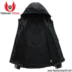 <b>Men</b>’s <b>Lightweight</b> Hooded Windbreaker <b>Jacket</b> Waterproof Quick Dry Running Training Sports <b>Jacket</b> Breathable Mesh Lining - Product Image 4