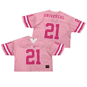 เสื้อครอปโอเวอร์ไซส์เรียบง่ายสำหรับผู้ชาย เสื้อยืดตาข่ายผ้าฝ้าย 100% แขนยาว คอกลม สำหรับฤดูหนาว ออกแบบเองได้ ระบายอากาศได้ดี - Product Image 1