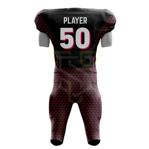 Vêtements de sport, uniforme de football américain uni, séchage rapide, uniforme de football américain sur mesure - Product Image 2