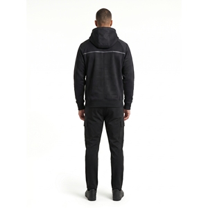 HUNT GEAR Sweat à capuche pour homme 400 GSM en Spandex/Polyester, streetwear technique, écologique, étiquette personnalisée OEM, vêtements d'extérieur - Product Image 2