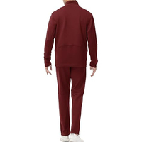 Survêtement en nylon streetwear uni personnalisé pour homme, ensemble 2 pièces de haute qualité, léger, ample et oversize, coupe-vent
