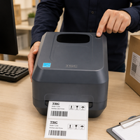 Printer Barcode TL240 203DPI 108mm Desktop Thermal Transfer untuk Label Barcode TSC