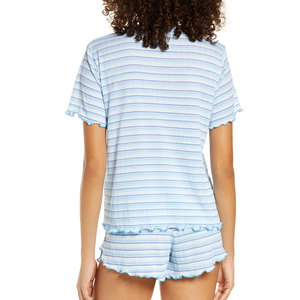 Ensemble décontracté deux pièces haut et short – Prix avantageux pour la vente en gros – Design chic – Style moderne pour femme – Ensemble coordonné haut et short – Tenue décontractée - Product Image 5