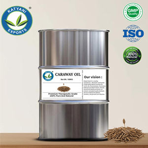 น้ำมันหอมระเหยคาราเวย์ (Carum carvi) ได้รับการรับรองมาตรฐาน ISO กลั่นด้วยไอน้ำ เกรดอโรมาเธอราพีและบำบัดโรค ผู้ส่งออกในอินเดีย - Product Image 3