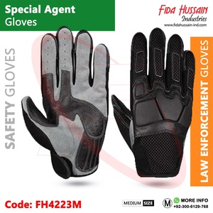 Gants de sécurité en cuir d'unité spéciale OEM pour l'entraînement Sécurité des mains et écran tactile compatibles pour le travail Luvas de Unidade - Product Image 2