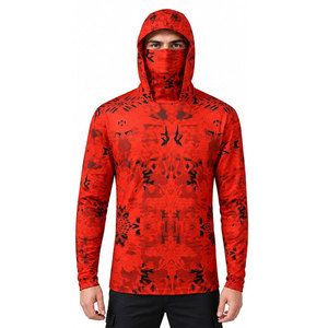 Maillot de bateau à manches longues et à capuche, designs personnalisés de qualité supérieure, approuvé UPF, et chemise pour tournoi de pêche - Product Image 2