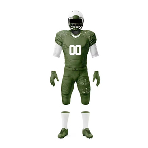 Uniformes de football américain personnalisés de haute qualité, sublimés, réversibles, respirants, en polyester, pour adultes, unisexes, à manches courtes, vêtements de sport - Product Image 4