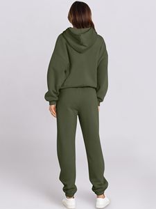 Ensemble de survêtement pour femmes de qualité supérieure, léger, pour la course à pied et le jogging, design personnalisé, fournisseur de vêtements de sport - Product Image 2
