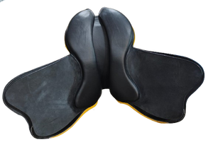 Sillín de Cuero Ultraligero para Enduro con Estructura de Fibra de Carbono Disponible en 16 Pulgadas, Sillín Cómodo para Carreras de Enduro - Product Image 6