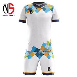 Uniformes de Fútbol para Hombre 2026, Fabricados en Fábrica, 100% Poliéster, Sublimados, con Pantalones Cortos, OEM ODM, Conjuntos de Uniformes de Alta Calidad en NURAK - Product Image 1