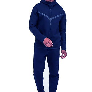 Conjunto Deportivo con Capucha para Hombre Taizen Sports TZ-1010, Color Personalizado, Forro Polar Térmico, Ropa Deportiva Informal de Invierno, Sudadera de Dos Piezas - Product Image 2