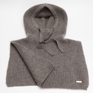 Calentador de pecho de cuello de lana de yak mongol con capucha Moda para niños y jóvenes Moda de moda - Product Image 2