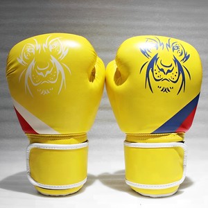 Guantes Profesionales de Entrenamiento Tailandés para Sparring, Guantes de Boxeo para Saco Pesado, Guantes de Sparring de Cuero PU para MMA, Guantes para Saco de Boxeo - Product Image 2