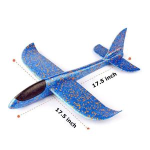 Paquete de 2 Aviones de Juguete, Avión de Espuma Grande de 17.5 Pulgadas <span class=keywords><strong>para</strong></span> Lanzar, 2 Modos de <span class=keywords><strong>Vuelo</strong></span>, Planeador, Juguete Volador <span class=keywords><strong>para</strong></span> Niños, Regalos de Cumpleaños, Juguetes Deportivos <span class=keywords><strong>para</strong></span> Exteriores - Product Image 5