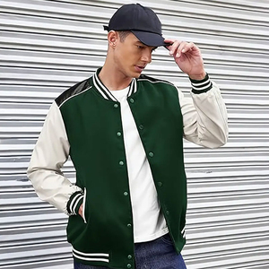 Chaqueta Varsity de Lana de Diseño Personalizado para Hombre, Chaquetas Ligeras para Exteriores, Chaquetas Varsity de Lana Resistentes Personalizadas para Hombre - Product Image 5