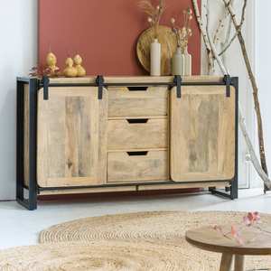 Aparador Vandana Stellar Ultra de madera de mango - Product Image 1