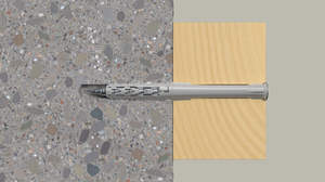 ปลั๊กยึดโครงสร้างไนลอน FISCHER SXR 10X80 T A2(SS304) พร้อมสกรูหัวจมสแตนเลส สำหรับยึดคอนกรีต แบบขยายตัว - Product Image 5