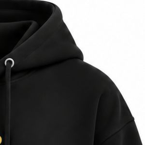 Sweat à capuche court noir personnalisé Sigma Gamma Rho pour femmes, avec motif Poodle Sororité Grecque, style streetwear - Product Image 4