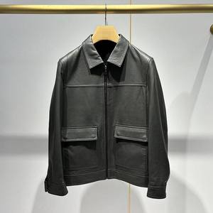 Premium Quality Leather <b>Jacket</b> <b>for</b> <b>Men</b> Durable Fashion Outerwear with Comfortable Fit Design - Product Image 2