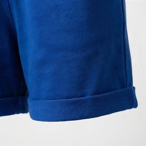 Conjunto de 2 Piezas de Alta Calidad para Mujer, Estilo Formal, Sólido, por Encima de la Rodilla, Camiseta de Manga Corta y Pantalones Cortos - Product Image 6