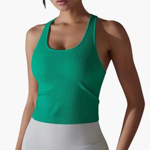Top Deportivo Personalizado de Talla Grande con Relleno Extraíble, Material Spandex para Mujer, Gimnasio, Running, Tenis, Golf, Entrenamiento - Product Image 2