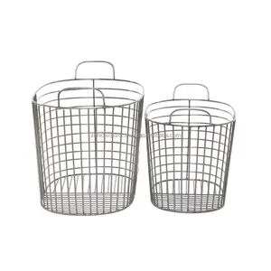 Égouttoir et passoire en fer rustique avec crochets et supports pour la maison, le jardin, utilisation vintage dans une ferme, vente en Inde, Zahid Exports - Product Image 4