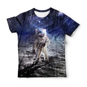 เสื้อยืดคอกลมแขนสั้นพิมพ์ลายซับลิเมชั่นสำหรับผู้ชาย ODM สไตล์ฮิปฮอป เสื้อผ้าลำลองแนวสตรีทสำหรับฤดูใบไม้ผลิและฤดูร้อน ผลิตจากโพลีเอสเตอร์ 100% - Product Image 4