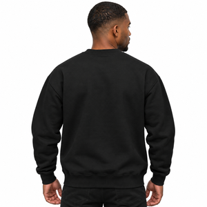 Phi Beta Sigma Royal Blue <b>Mens</b> Crew Neck <b>Sweatshirt</b> with Blue <b>White</b> Greek Letter Logo Long Sleeve Casual Pullover Fraternity - Product Image 2