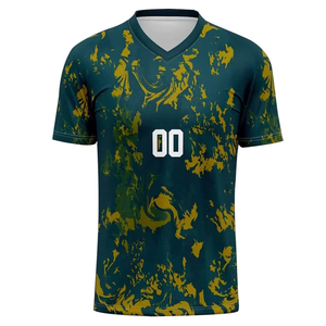 Camiseta Nueva Personalizada OEM para Hombre, Uniforme de Fútbol, Ropa Deportiva Transpirable, Jersey de Fútbol Clásico 100% Poliéster de Secado Rápido - Product Image 5