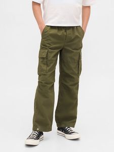 Pantalons cargo pour enfants garçons, taille élastique, multi-poches, décontractés, confortables, durables, pour usage quotidien en plein air - Product Image 3