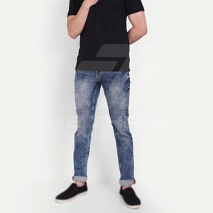 Pantalones Vaqueros de Corte Recto y Relajado, Informales, Ligeros, Cómodos y Transpirables, de Moda Urbana Inspirada en el Deporte, para Uso Diario al Aire Libre - Product Image 3