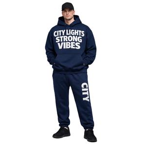 Conjunto Deportivo Personalizado con Capucha para Hombre, Tejido Premium, Resistente al Viento, Cálido, Suave y Transpirable, para Deportes, Gimnasio y Entrenamiento - Product Image 1