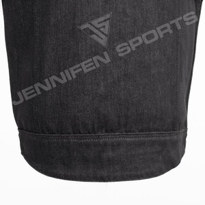 Chaleco de Motocicleta Corto de Invierno Hecho a Medida, 100% Tela Vaquera, para Hombre, Disponible en Todas las Tallas y Colores, Transpirable, Resistente al Viento, con Logotipo Personalizado - Product Image 4