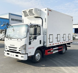 Isuzu 4x2 bébé poussin vivant transport de volaille camion réfrigérateur véhicule de livraison de poulet d'un jour camions de transport de poussins - Product Image 3