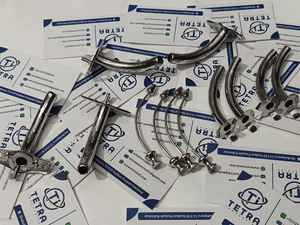 Tube trachéal de trachéotomie Premium Jackson 9 mm réutilisable en acier inoxydable chirurgical, canule trachéale pour la gestion des voies respiratoires en ORL - Product Image 5