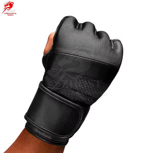 Guantes de entrenamiento MMA con impresión personalizada para gimnasio, con acolchado a prueba de golpes, para atletas profesionales. - Product Image 2