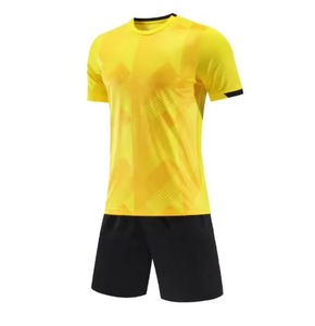 Conjunto de Camiseta de Fútbol con Cuello en V para Hombre, Estampado Geométrico, Manga Corta, Poliéster que Absorbe la Humedad, Ajuste Atlético, para Todas las Temporadas - Product Image 4
