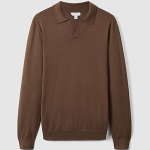 Camisa para Hombre con Bordado de Logotipo de Alta Calidad, 100% Algodón, Manga Corta, Cuello Abierto, Secado Rápido, Estilo Casual - Product Image 3