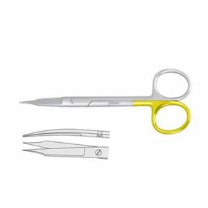Morje Surgical Curved <b>Cuticle</b> <b>Scissors</b> Stainless Steel Blade Steel Handle Durable Right-Handed Beauty Tool for Adults Nail Art - Product Image 5