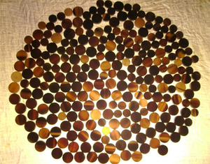 Botones de Cuerno de Búfalo Natural Hechos a Mano de Primera Calidad Personalizados para Camisas, Jeans y Prendas - Product Image 1